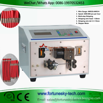 Full or Partial Automatic Wire Cutter And Stripping Machine